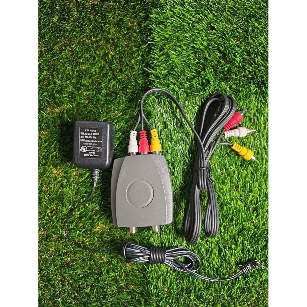 RF Modulator - RCA / Composite A/V -to- RF / Coax / Coaxial - RCA Converter Kit